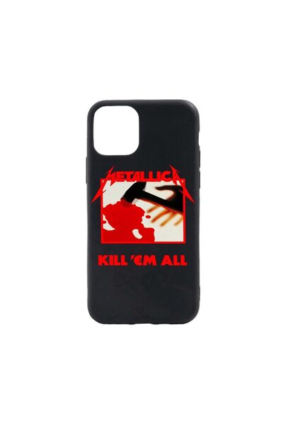 bestcase Θήκη σιλικόνης Metallica, συμβατή με Apple iPhone 13 Pro Max, με υφα...