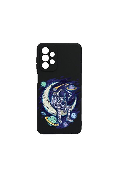 bestcase Λεπτή Θήκη Σιλικόνης 0.8MM, Συμβατή με Samsung Galaxy A52, Αστροναύτ...