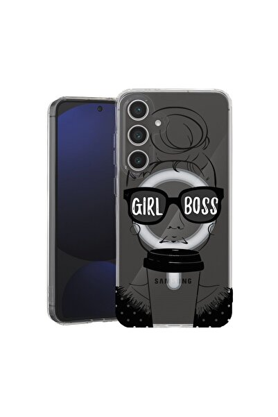 bestcase Θήκη για Samsung Galaxy S24, MagSafe Αντικραδασμική, Girl Boss, Προσ...