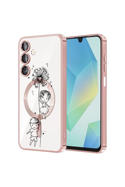 bestcase Πολυτελής Θήκη MagSafe, Συμβατή με Samsung Galaxy A16, Σχέδιο Πικραλ...