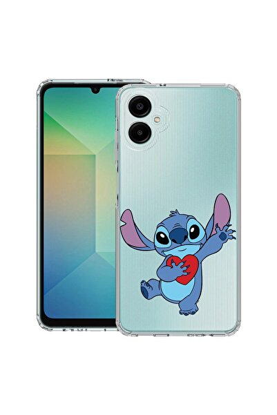 bestcase Husă pentru Samsung Galaxy A06 5G, Antișoc 1.5MM, Love Stitch, Prote...