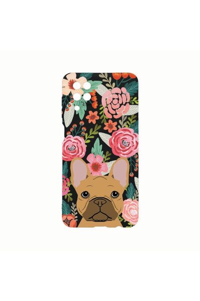 bestcase Θήκη Σιλικόνης, Συμβατή με Samsung Galaxy A12, Σχέδιο Σκύλος και Λου...