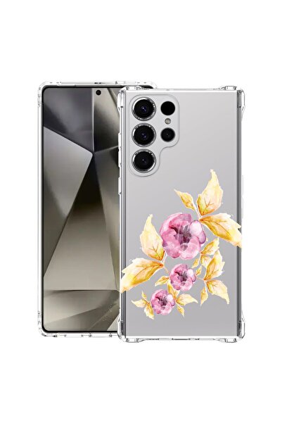 bestcase Θήκη για Samsung Galaxy S22 Ultra, Αντικραδασμική 1.5MM, Παστέλ Λουλ...