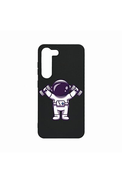 bestcase Case, Compatible with Samsung Galaxy S23, Astronaut Gym, Wear-resist...