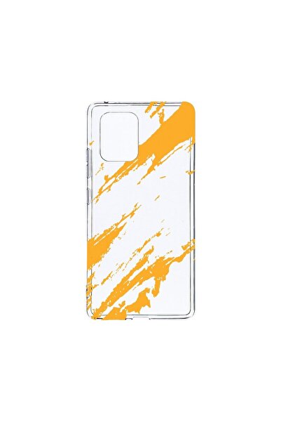 bestcase Διαφανής Θήκη Σιλικόνης 2MM, Συμβατή με Samsung Galaxy S10 Lite, Χρυ...