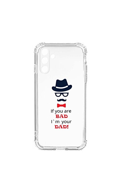 bestcase Αντικραδασμική Θήκη, Συμβατή με Samsung Galaxy S23, Bad Dad, Αντοχή ...