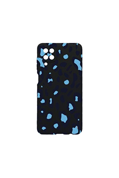 bestcase Λεπτή Θήκη Σιλικόνης 0.8MM, Συμβατή με Samsung Galaxy M12, Μπλε Σχέδ...