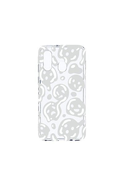 bestcase Διαφανής Θήκη Σιλικόνης 2MM, Συμβατή με Samsung Galaxy A40, Γκρι Οξύ...