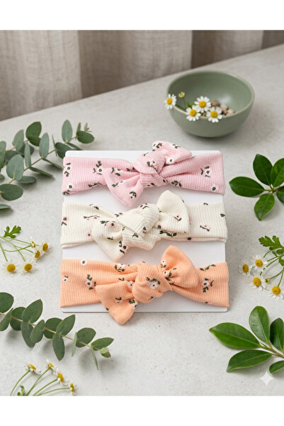 Baby Bakkal Σετ μπαντάνας για μωρά (3 τεμάχια) (Για μωρά από 0 έως 12 μηνών)