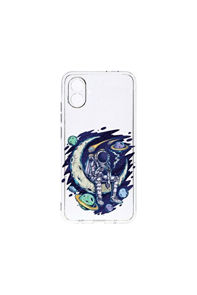 bestcase Διαφανής Θήκη Σιλικόνης 2MM, Συμβατή με Samsung Galaxy A05, Αστροναύ...