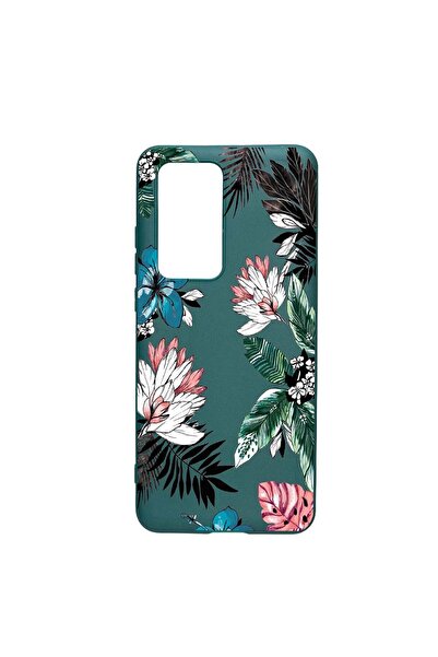 bestcase Θήκη Σιλικόνης με Τροπικά Λουλούδια, συμβατή με Samsung Galaxy A02s,...