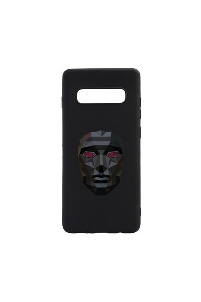 bestcase Θήκη σιλικόνης συμβατή με Samsung Galaxy S10, Squid Game - Μάσκα Άνθ...
