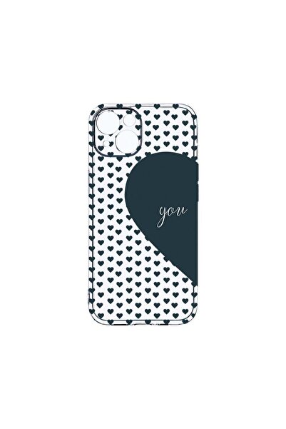 bestcase Διαφανής Θήκη Σιλικόνης 2MM, Συμβατή με Apple iPhone 14 Plus, Love Y...