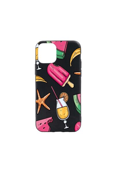 bestcase Husa Silicon Compatibila cu Apple iPhone 13 Pro Max, Summer Ornament...