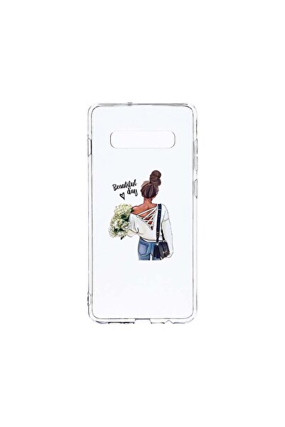 bestcase Διαφανής Θήκη Σιλικόνης 2MM, Συμβατή με Samsung Galaxy S10, Όμορφη Η...