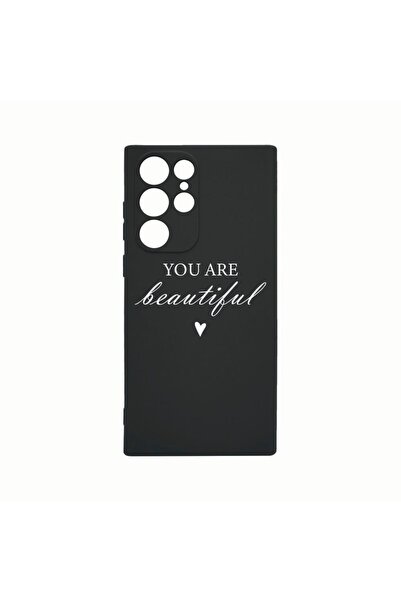 bestcase Θήκη Σιλικόνης, Συμβατή με Samsung Galaxy S22 Ultra, Είσαι Όμορφη, Α...