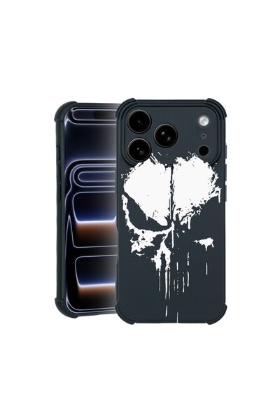 bestcase Husa TPU Pro Shock Compatibila cu Apple iPhone 17 Pro, cu Design Pun...