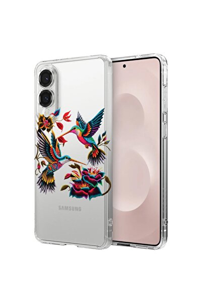 bestcase ¬Æ Husa pentru Samsung Galaxy S25 Edge, Anti Shock 1.5MM, Hommingbir...