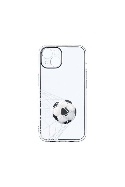 bestcase Διαφανής Θήκη Σιλικόνης 2MM, Συμβατή με Apple iPhone 14 Plus, Ποδόσφ...