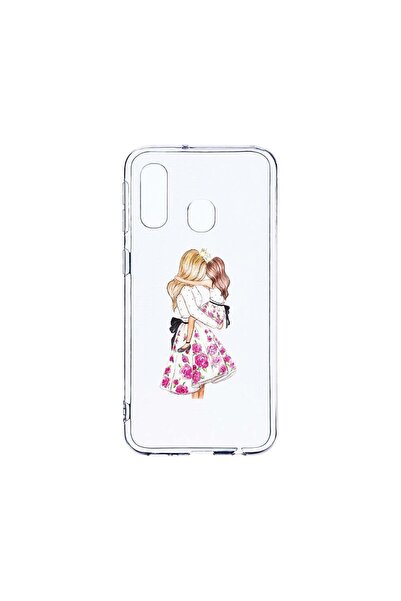 bestcase Διαφανής Θήκη Σιλικόνης 2MM, Συμβατή με Samsung Galaxy A40, Σχέδιο Π...