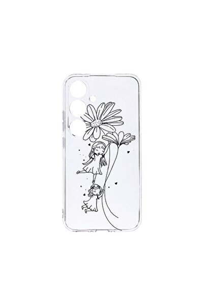 bestcase Διαφανής Θήκη Σιλικόνης 2MM, Συμβατή με Samsung Galaxy A55, Sisters,...