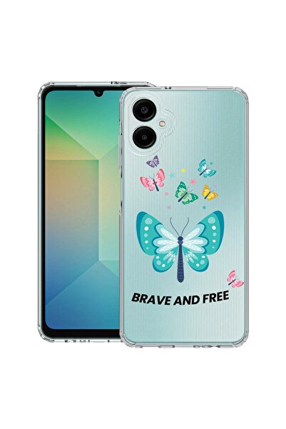 bestcase Husă pentru Samsung Galaxy A05, Antișoc 1.5MM, Fluturi, Protecție ca...