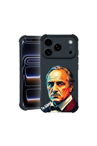bestcase Θήκη TPU Pro Shock Συμβατή με Apple iPhone 17 Pro, με σχέδιο The God...
