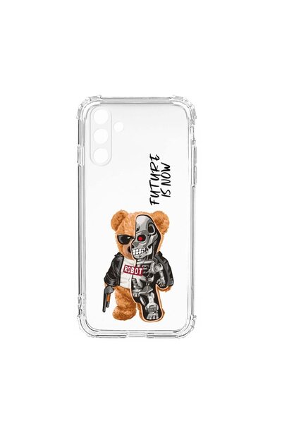bestcase Αντικραδασμική Θήκη, Συμβατή με Samsung Galaxy A14 5G, Μισό Ρομπότ Μ...