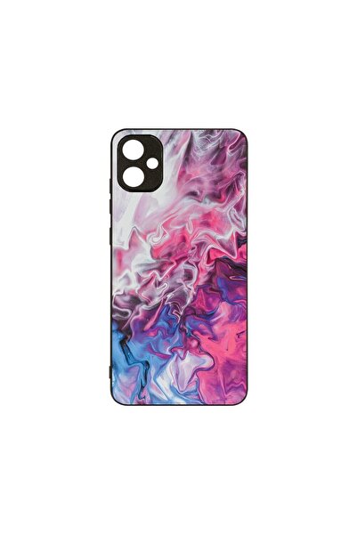 bestcase Θήκη MaxSafe, Συμβατή με Samsung Galaxy A05, Μαρμάρινο Ροζ και Μπλε,...