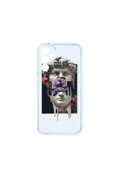 bestcase Θήκη Crystal Glitter 2MM, Συμβατή με Samsung Galaxy S23 FE, Άγαλμα Ν...