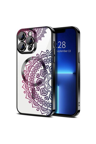 bestcase Πολυτελής Θήκη MagSafe, Συμβατή με Apple iPhone 13 Pro, Αφηρημένο Δα...