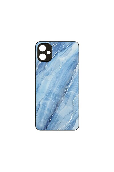 bestcase Θήκη MaxSafe, Συμβατή με Samsung Galaxy A05, Μπλε Μάρμαρο, Χρώματα H...