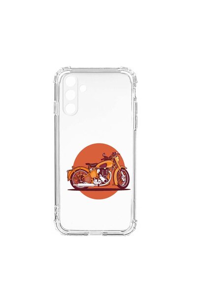 bestcase Αντικραδασμική Θήκη, Συμβατή με Samsung Galaxy A14 5G, Ρετρό Ποδήλατ...