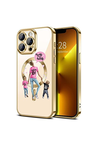 bestcase Πολυτελής Θήκη MagSafe, Συμβατή με Apple iPhone 16 Pro, Μητέρα με Δύ...