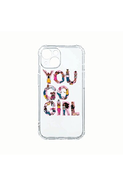bestcase Αντικραδασμική Θήκη Σιλικόνης, Συμβατή με Apple iPhone 14 Plus, Girl...