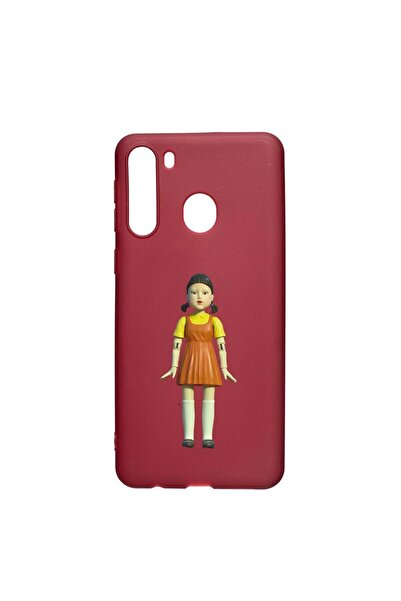bestcase Θήκη σιλικόνης συμβατή με Samsung Galaxy A21, Squid Game - Κούκλα Κο...