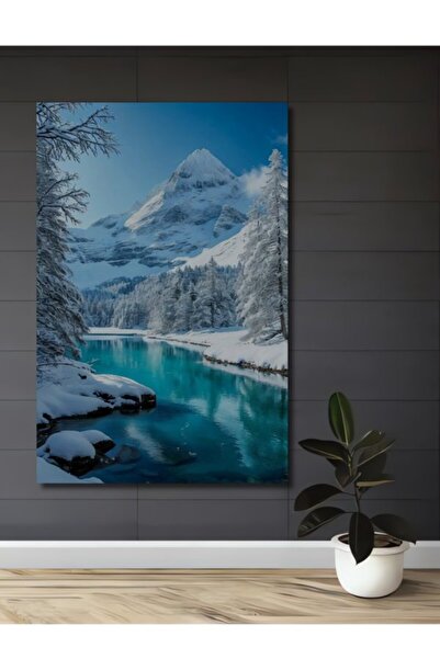 Teona Ahşap Παραμυθένιο Χειμερινό Τοπίο Δάσους της Χώρας των Θαυμάτων Ξύλινο ...