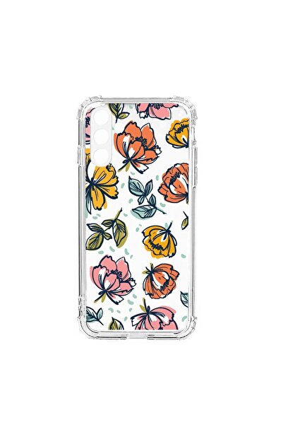 bestcase Αντικραδασμική Θήκη Σιλικόνης, Συμβατή με Samsung Galaxy A04s, Λουλο...