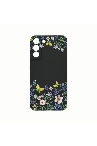 bestcase Θήκη Σιλικόνης, Συμβατή με Samsung Galaxy S21, Σχέδιο Πεταλούδες και...