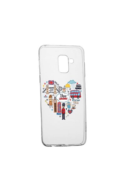 bestcase Θήκη σιλικόνης συμβατή με Samsung Galaxy A6 Plus / J8 2018, Αγαπώ το...