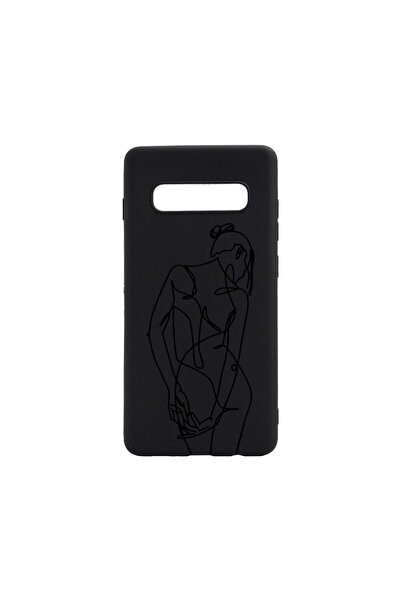 bestcase Λεπτή Θήκη Σιλικόνης 0.8MM, Συμβατή με Samsung Galaxy S10, Γυναικείο...