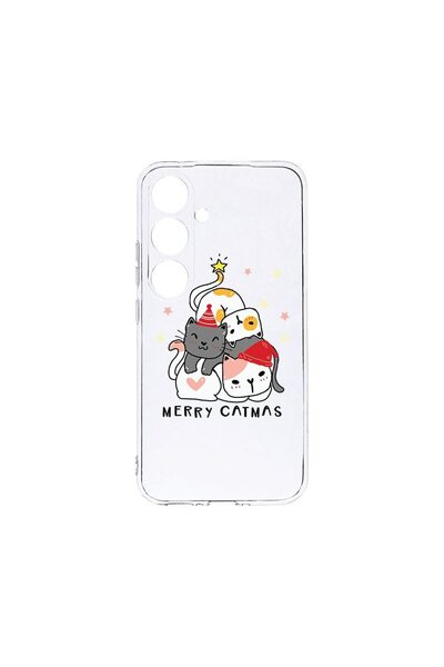bestcase Διαφανής Θήκη Σιλικόνης 2MM, Συμβατή με Samsung Galaxy S24, Merry Ca...