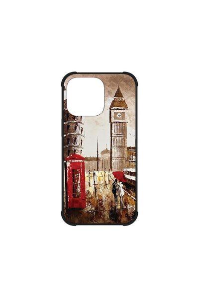 bestcase Θήκη MaxSafe Glassy, Συμβατή με Apple iPhone 13 Pro, Λονδίνο, Χρώματ...
