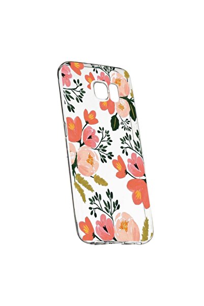 bestcase Προστατευτική θήκη, Λουλούδια, παστέλ χρώματα, για Samsung Galaxy S7...