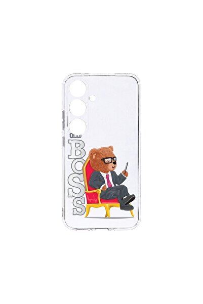 bestcase Θήκη για Samsung Galaxy A16, BestCase® Διαφανής Σιλικόνη 2MM, Αρκουδ...