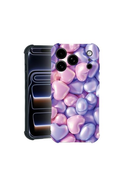 bestcase Θήκη TPU Pro Shock συμβατή με Apple iPhone 17 Pro Max, με σχέδιο με ...