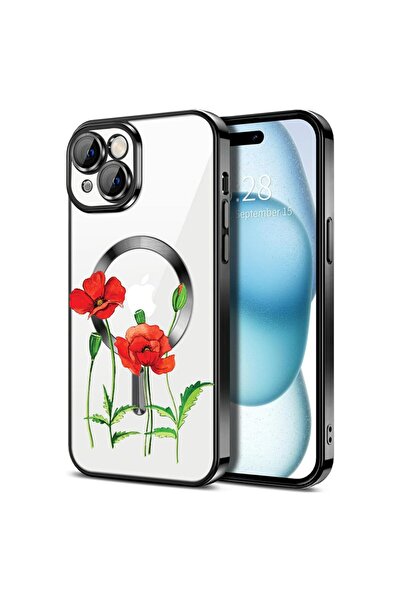 bestcase Πολυτελής Θήκη MagSafe, Συμβατή με Apple iPhone 14 Plus, Κόκκινο Mac...