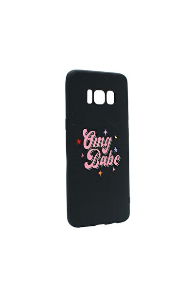 bestcase Husa de protectie cu mesaj OMG Babe, pentru Samsung Galaxy S8, rezis...
