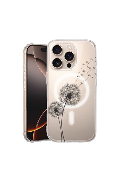 bestcase ¬Æ Husa pentru Apple iPhone 16 Pro, MagSafe Anti Shock, Dandelion, P...