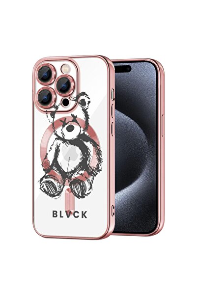 bestcase Πολυτελής Θήκη MagSafe, Συμβατή με Apple iPhone 15 Pro Max, Teddy BL...